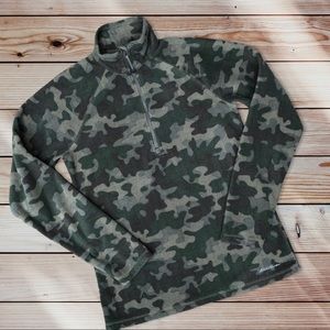EDDIE BAUER quarter zip performance fleece Sz. S